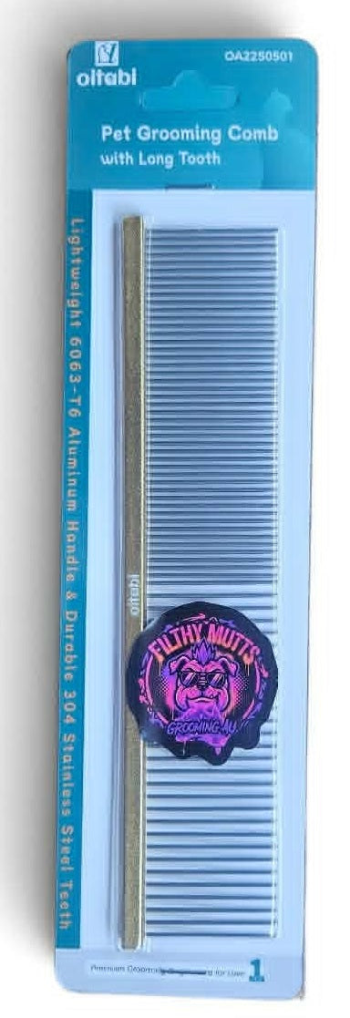 Fine/Course Comb 19cm Gold