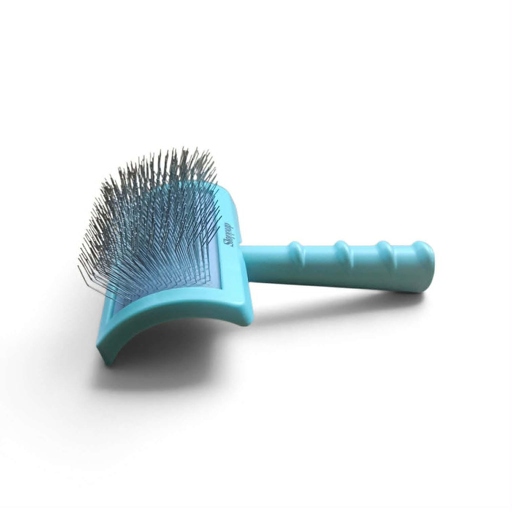 SLICKER BRUSH GREEN